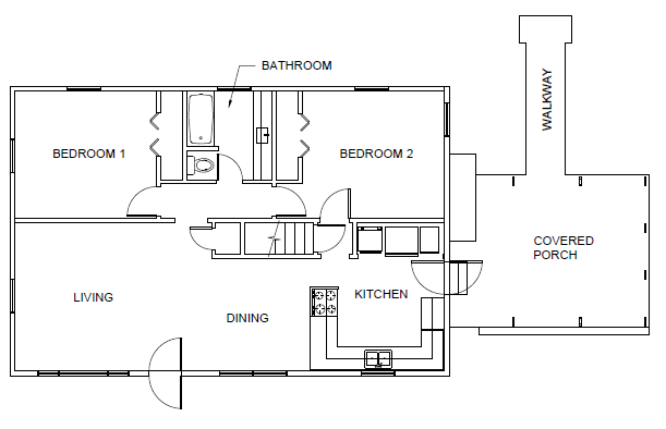 First floor house plan